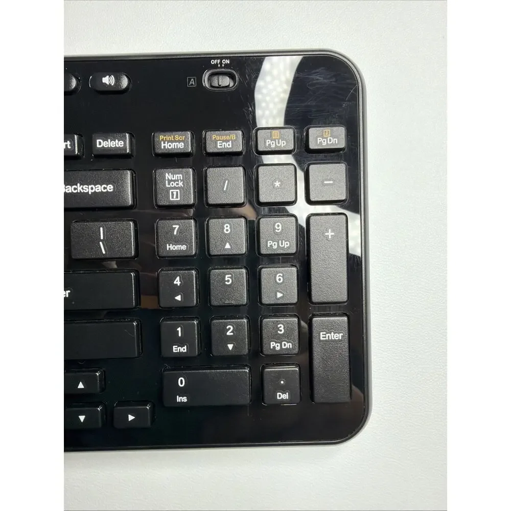 Logitech K360 Wireless USB Keyboard No Unifying Dongle Included Tested Working